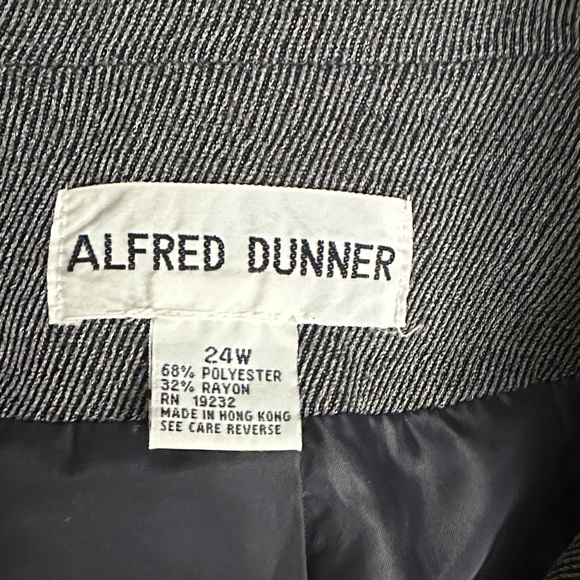 Vintage NWT Alfred Dunner Gray Blazer sz 24W - Picture 2 of 6